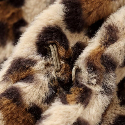 Faux Fur Coats for Women Fashion Long Sleeve Shaggy Jackets Lapel Outerwear