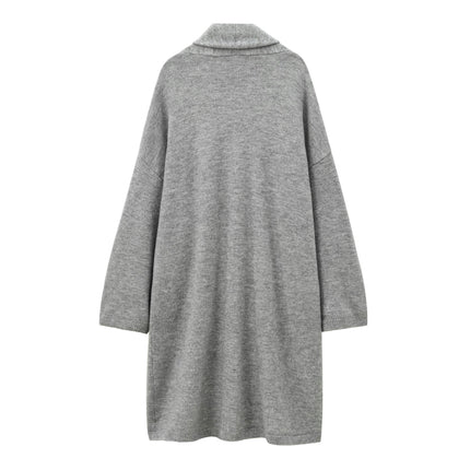 Womens Open Front Knit Cardigans Long Sleeve Casual Sweater Coat with Pockets