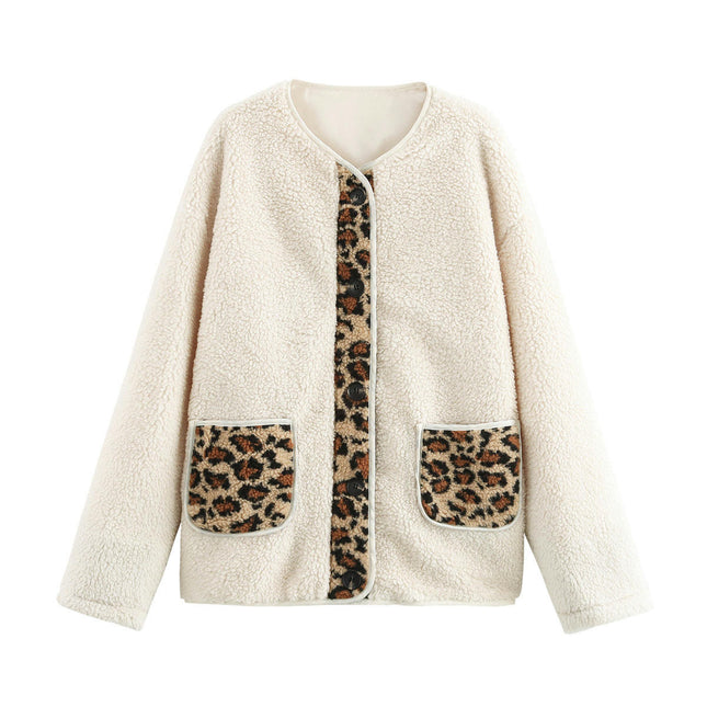 Women's Casual Warm Winter Coats Long Sleeve Button up Fuzzy Sherpa Fleece Jackets Outerwear