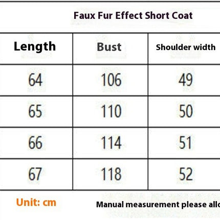 Womens Winter Faux Fur Jackets Fleece Long Sleeve Cropped Shaggy Coats Warm Outerwear