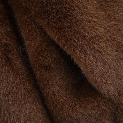 Faux Fur Coats for Women Warm Winter Cropped Jacket Long Sleeve Lapel Shaggy Outerwear