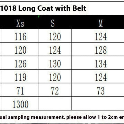 Womens Long Winter Coats Notched Collar Open Front Trench Coat with Belt