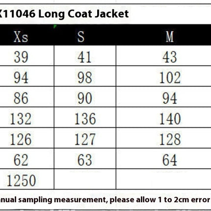 Women's Winter Warm Outwear Notch Lapel One Buttoned Mid-Long Coat