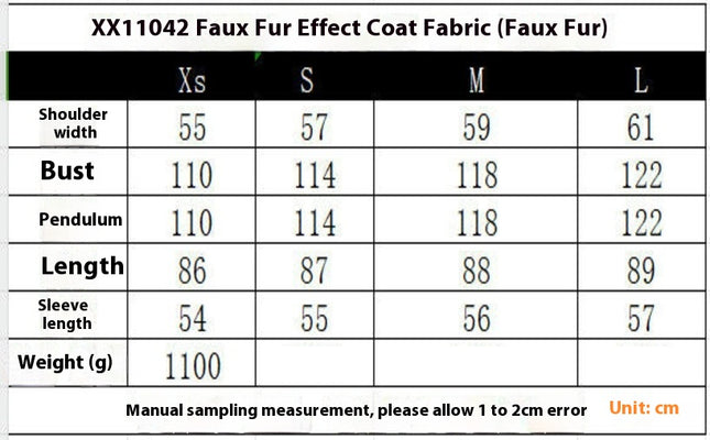 Womens Faux Fur Coats Winter Fuzzy Warm Shaggy Jacket Long Sleeve Fashion Outerwear