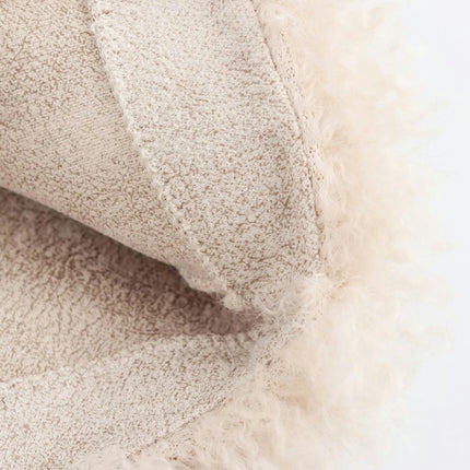 Women's Casual V Neck Fleece Fuzzy Faux Shearling Coats Warm Winter Outwear Jackets