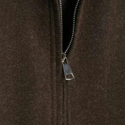 Cropped Bomber Jackets for Women Long Sleeve Zip Up Turn-Down Collared Winter Coats Outwear