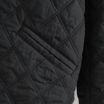 Puffer Jackets for Women Winter Casual Quilted Hooded Button Down Coat