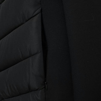 Women's Full-Zip Puffer Jacket Quilted Long Sleeve Winter Coat with Hood