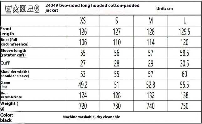 Women Quilted Coat Long Sleeve Puffer Jacket Hooded Padded Warm Winter Maxi Length Outerwear