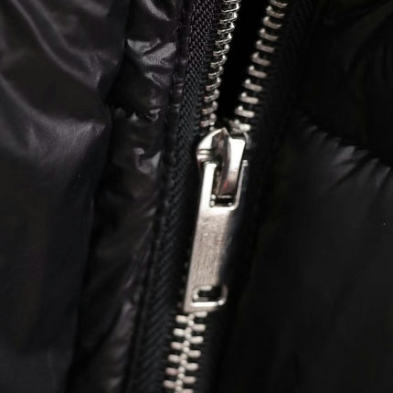 Women's Long Winter Coat Thickened Hooded Warm Puffer Jacket with Belt