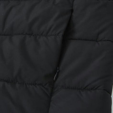 Womens Lightweight Quilted Jacket Long Sleeve Stand Collar Zipper Winter Coat