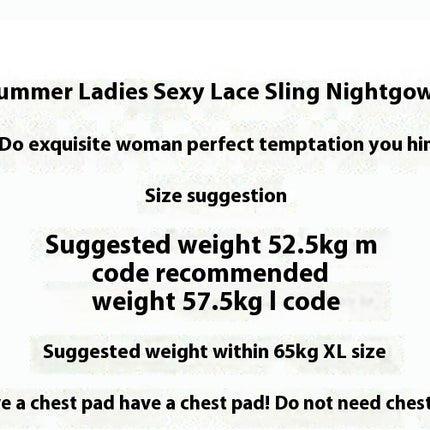 Women's Sexy Lingerie Suspender Nightgown Imitation Silk Nightgown Nightdress Bridal Dress
