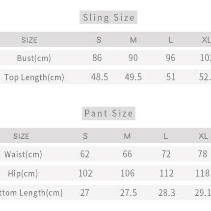 Backless Pajamas Fashion Sexy Love Heart Imitation Ice Silk Suspender Skirt Set