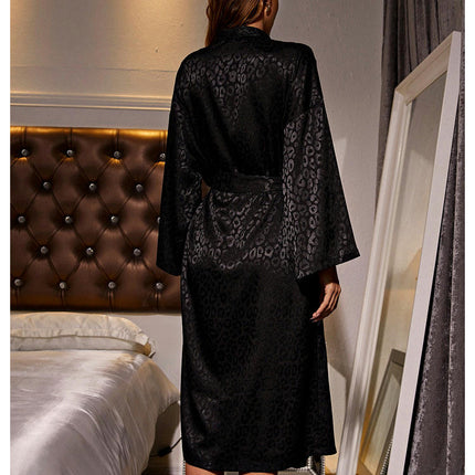 Imitation Silk Robes for Women Long Bridesmaid Wedding Party Satin Robes Sleepwear