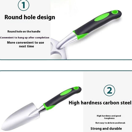 All-in-One Garden Tool Set, 11-Piece Heavy Duty Gardening Tools with Ergonomic Canvas Shoulder Crossbody Bag
