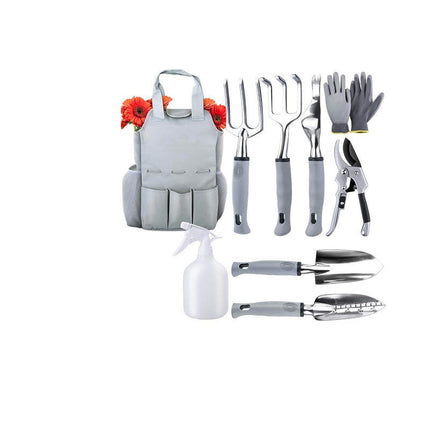 Aluminum Alloy Garden Tools Fruit Tree Pruners Garden Planting Shovel Rake Rooter Set