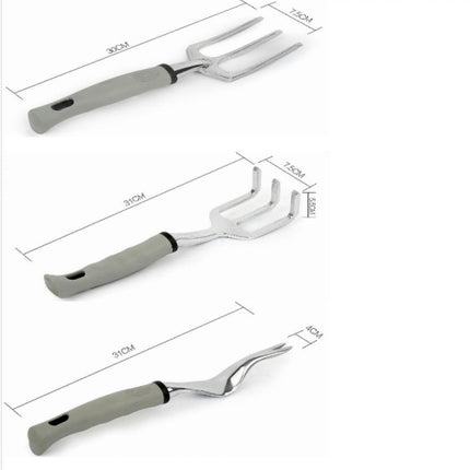 Aluminum Alloy Garden Tools Fruit Tree Pruners Garden Planting Shovel Rake Rooter Set