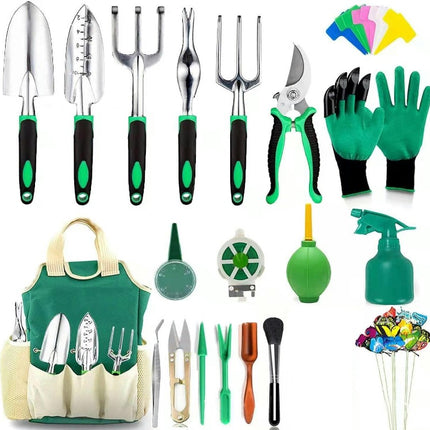 Garden Tool Set Suitable for Garden Yard Pruning, Weeding, Soil Loosening and Transplanting Tools