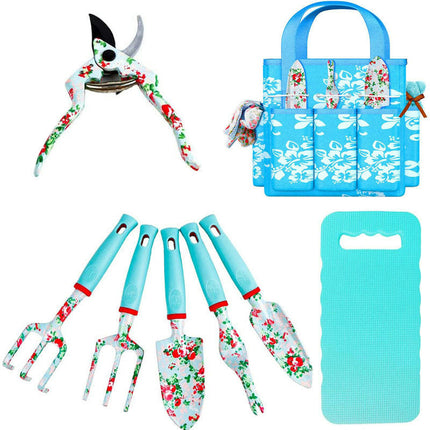 Gardening Tools, Heavy Duty Garden Tools Set with Handle, Durable Fashion Garden Tool Organizer Handbag
