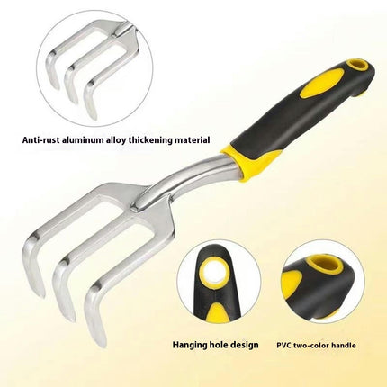 Heavy Duty Gardening Tools - 5-Piece Gardening Gift for Men and Women with Non-Slip Handles