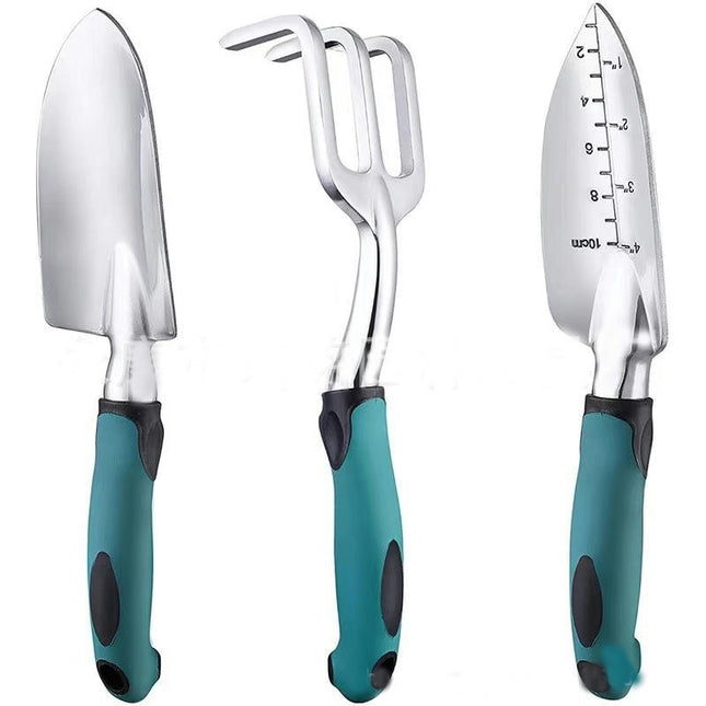 Gardening Tool Set - Gardening Gifts for Men and Women - Durable with Non-Slip Rubber Handles