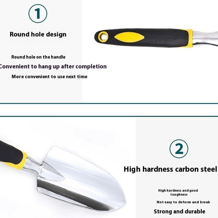 Heavy Duty Gardening Tools - 4-Piece Gardening Gifts for Women Men-Durable With Non-slip Handle