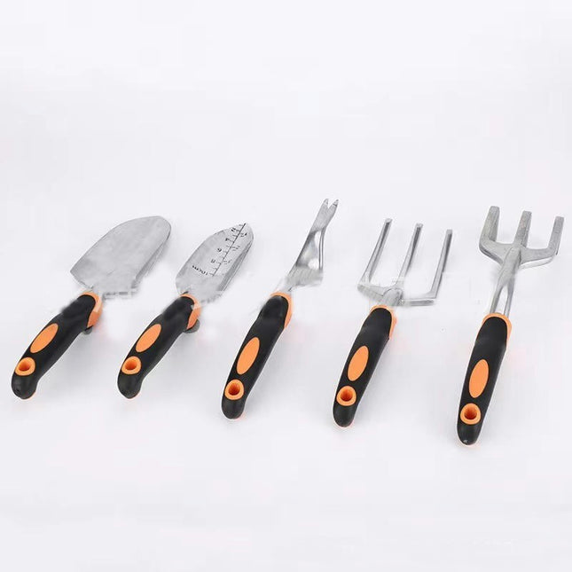 5-Piece Garden Tool Set , Aluminum Alloy Gardening Tool Set, Ideal Gardening for Women and Men
