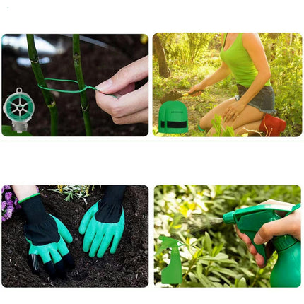 11 Pcs Garden Tool Set Aluminum Alloy Hand Tools with Storage Tote Bag, Gardening Gifts for Women and Men