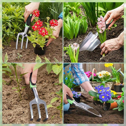 Aluminum Alloy Garden Tool 10-piece Set Multifunctional Pruning Practical Gardening Tool Set