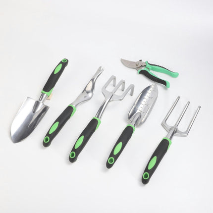 Garden Weeding and Pruning Tools-Multi-function Aluminum Alloy Gardening Tool Set