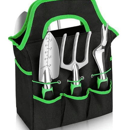 Garden Weeding and Pruning Tools-Multi-function Aluminum Alloy Gardening Tool Set