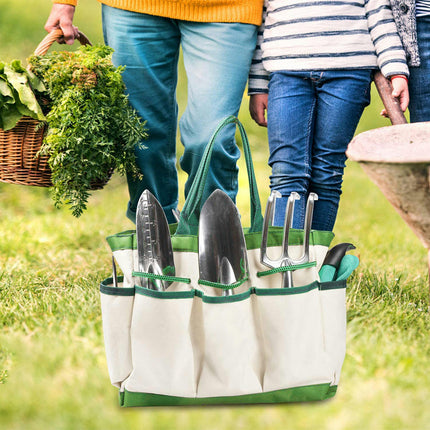 Aluminum Alloy Garden Tool Set - Multifunctional Garden Planting Weeding Gardening Tool Set