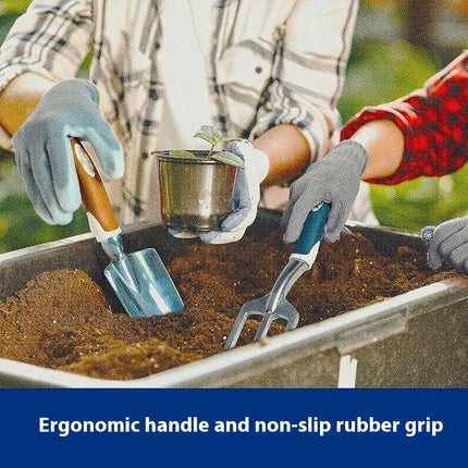 Aluminum Alloy Planting Garden Tool Set - Scissors, Shovel, Gloves Multifunctional Gardening Tool Set