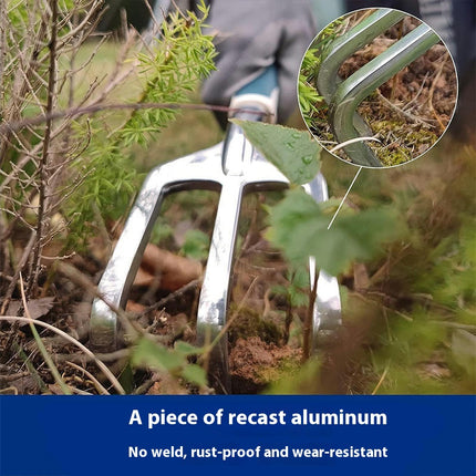 Aluminum Alloy Planting Garden Tool Set - Scissors, Shovel, Gloves Multifunctional Gardening Tool Set