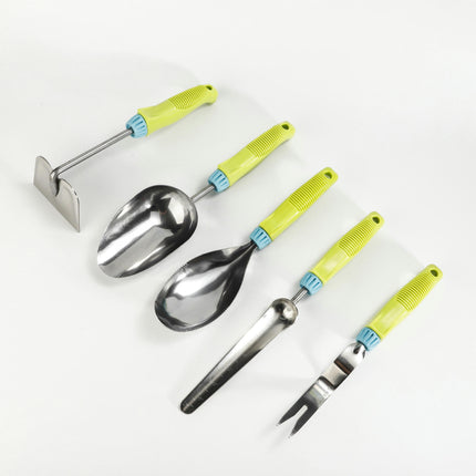 Gardening Tool Set, 5 Pieces Stainless Steel Gardening Tool Set, Gardening Tool Gifts for Women and Men