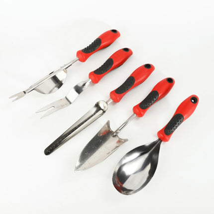 Garden Tools Set, Gardening Tools with Non-Slip Rubber Grip, Ideal Garden Kit Gifts for Parents and Kids