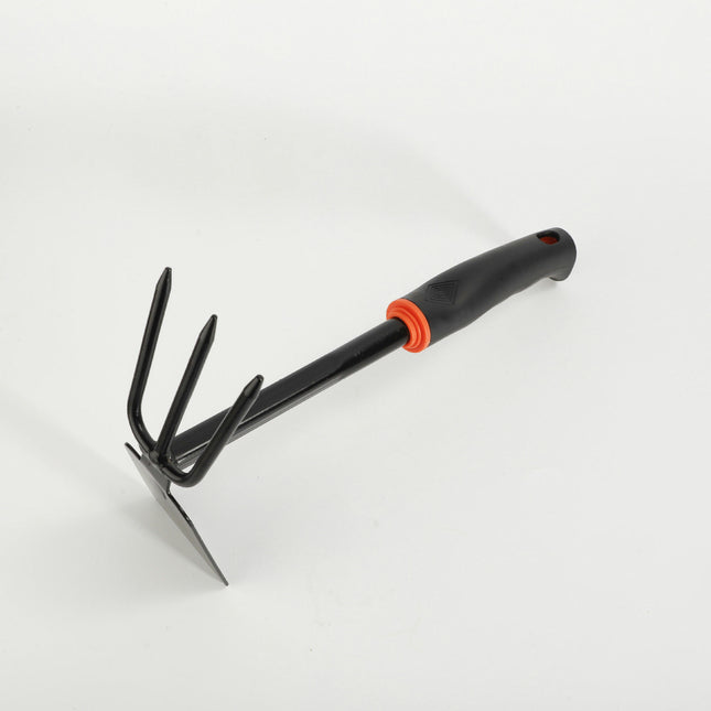 Garden Tool Set 5 Pieces, Heavy Duty Powder Coated Steel, Plastic Non-slip Handle