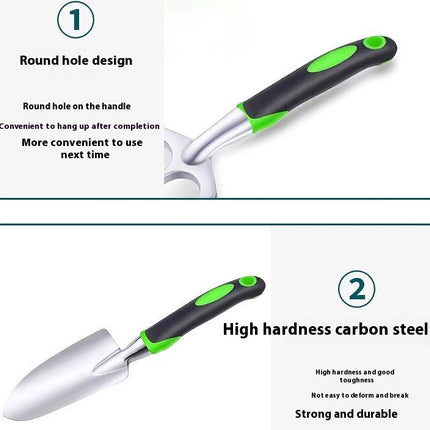 Garden Tool Set, 11 Piece Aluminum Alloy Hand Tool Starter Kit with Garden Bag, Outdoor Gardening Tools