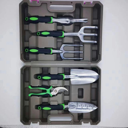 Garden Tool Set, Gardening Tools with Non-slip Handle and Tool Box, Gardening Gifts for Men and Women