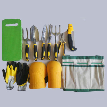 Gardening Tool Set - Gardening Tools with Non-slip Rubber Grips, Ideal Gardening Gifts for Men and Women