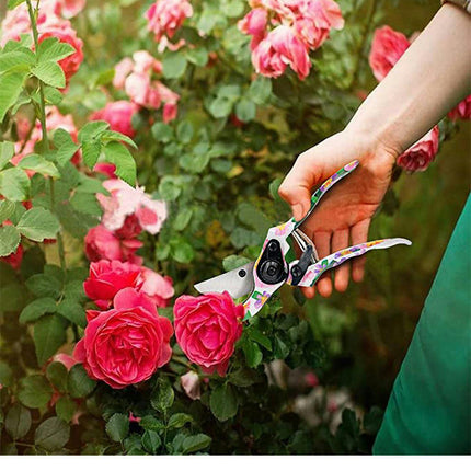 Gardening Tool Set, Flower Gardening Gift for Women with Non-Slip Rubber Handle and Storage Tote Bag