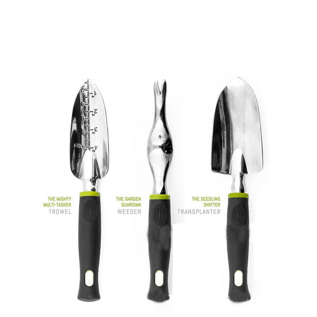 9-Piece Gardening Tool Set with Non-Slip Handle and Tool Bag, Ideal Gardening Tool Gift for Women and Men