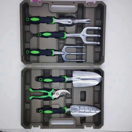 Garden Tools Set, Ergonomic Handle Garden Hand Tools with with Tool Box Gardening Gifts for Women