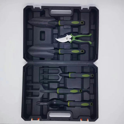 Garden Tools Set, Ergonomic Handle Garden Hand Tools with with Tool Box Gardening Gifts for Women