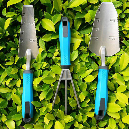 Aluminum Alloy Tool 3-piece Set-Gardening Garden Tool Set for Outdoor Planting Pine Tools