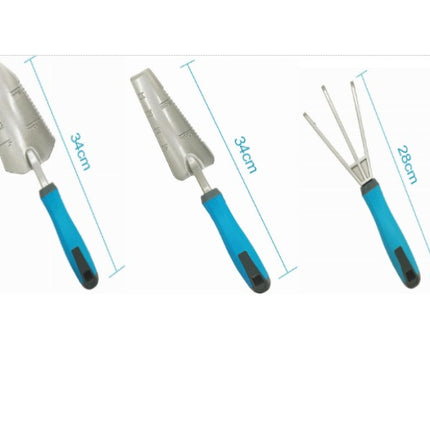 Aluminum Alloy Tool 3-piece Set-Gardening Garden Tool Set for Outdoor Planting Pine Tools