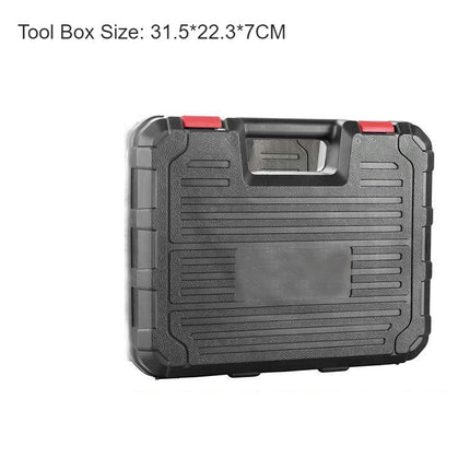 Tool Kit Household Tool Set 12-Piece General Hand Tool Kit with Toolbox Storage Case