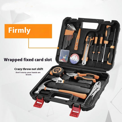 21-Piece Hand Tool Set - Includes Claw Hammer Wire Pliers Home Repair Tool Box Tools