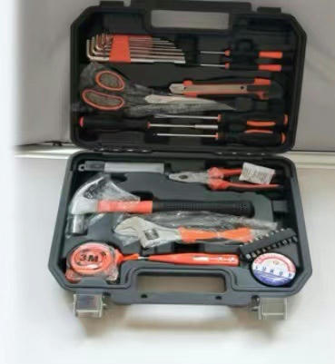 Household Hand Tool Set 42 Pieces - With Tool Box Carpentry Electrician Repair Tool Set