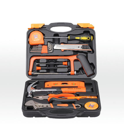 Emergency Car Tool Set 19-piece Household Manual Combination Set with Tool Box